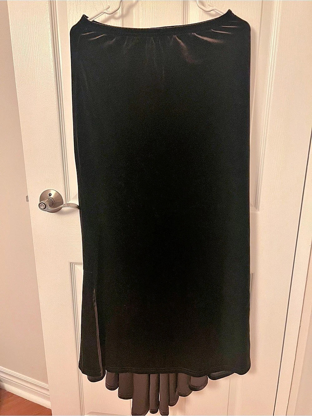 ML Exclusive Layered Maxi Skirt in Brown Like New